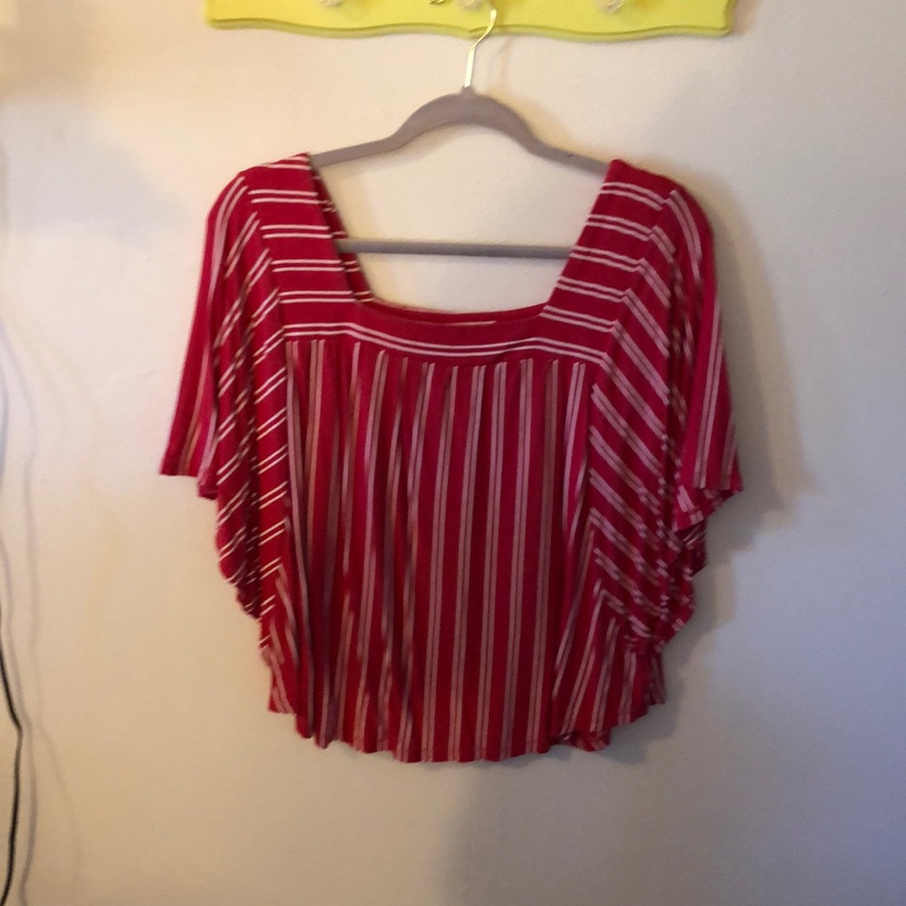 Shirt sleeve top